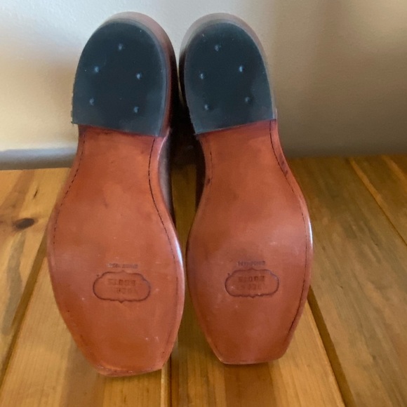 NWT Nocona Boots Genuine Leather Cowgirl Boots Rendezvous Tan - Picture 10 of 12